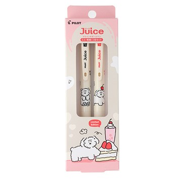 百樂PILOT自動果汁筆BB限定版/LJUEFB252C-GCH/Gurumi&櫻桃/0.5mm/2入/組