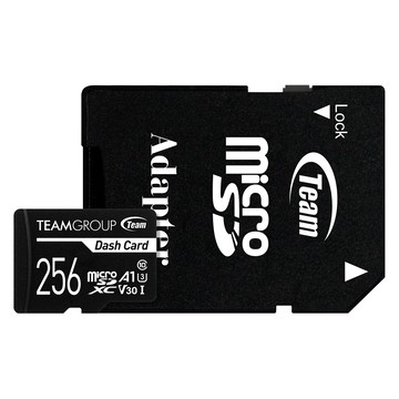Team 256GB Dash microSDXC U3 A1 V30 記憶卡