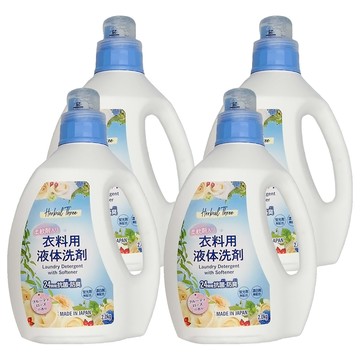 Mitsuei 柔纖洗衣精 果香玫瑰 日本製造  2kg  4瓶