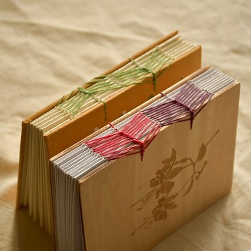 箭頭縫法 | 客製化 手工書 - 書背