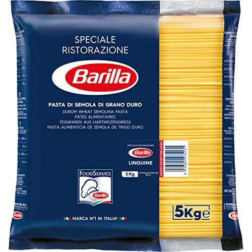 BARILLAバリラ パスタ バベッティー (リングイネ) 5kg [正規輸入品] イタリア産