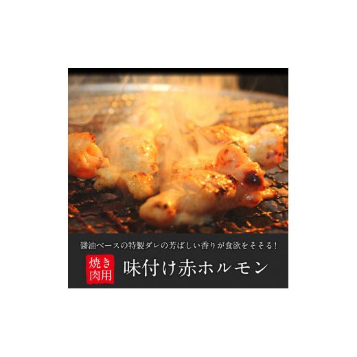 ふるさと納税 熊本県 御船町 味付け赤ホルモン 約1.5kg 焼肉用《90日以内に順次出荷(土日祝除く)》 肉のみやべ 熊本県御船町