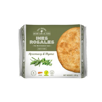 [家速配]西班牙Ines橄欖油薄餅-迷迭香