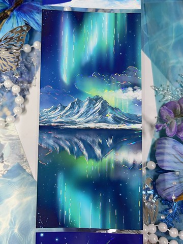 星穹低語 PET 紙膠帶 貝殼光 10米卷