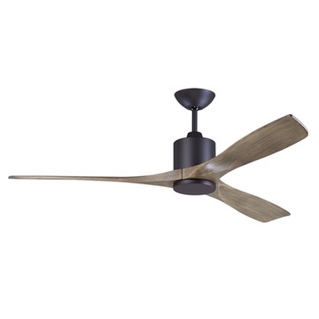 領航者 57吋DC直流 楓漾三葉吊扇附遙控器 黑色