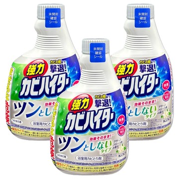 Kao 花王 浴室除霉泡沫噴霧 補充瓶 花香  360ml  3瓶
