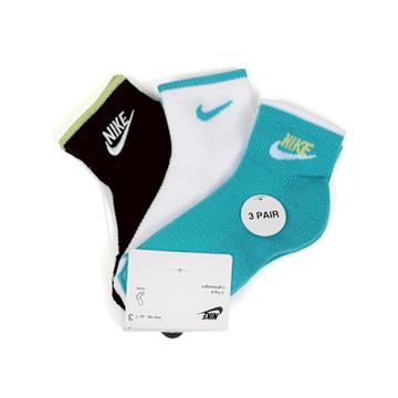 Nike 兒童襪 Lightweight Ankle 童襪 短襪 休閒襪 小朋友 襪子 三雙入 NY2523005PS-001