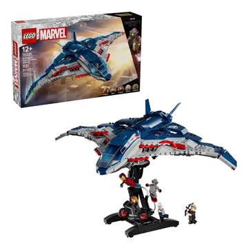 【LEGO 樂高】磚星球〡 76325 漫威系列 《復仇者聯盟 2：奧創紀元》昆式戰機 Avengers: Age of Ultron Quinjet
