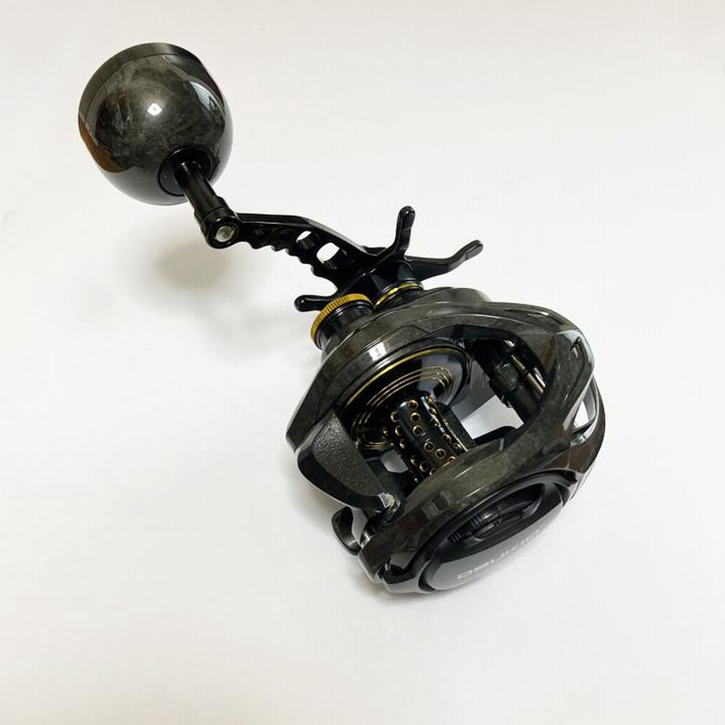 リール 右手用 ベイトリール カーボンボデイ 16KG 超軽量 深溝