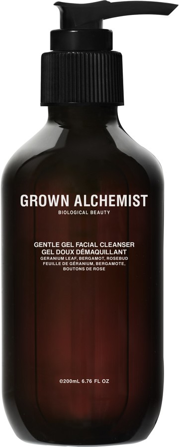 Grown Alchemist Gentle Gel Facial Cleanser -  Geranium Leaf, Bergamot & Rosebud 200ml