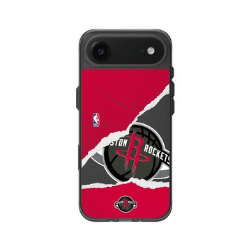 iPhone Air Clear (相機按鈕) 酷墨灰 - NBA - 熱血系列-休士頓火箭 Houston Rockets - Sweat and Tears