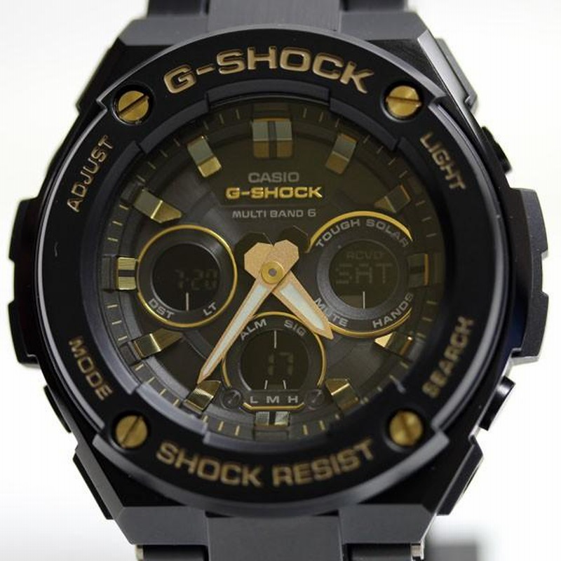 カシオ CASIO G-SHOCK Gショック GST-W300BD-1AJF アナデジ 電波