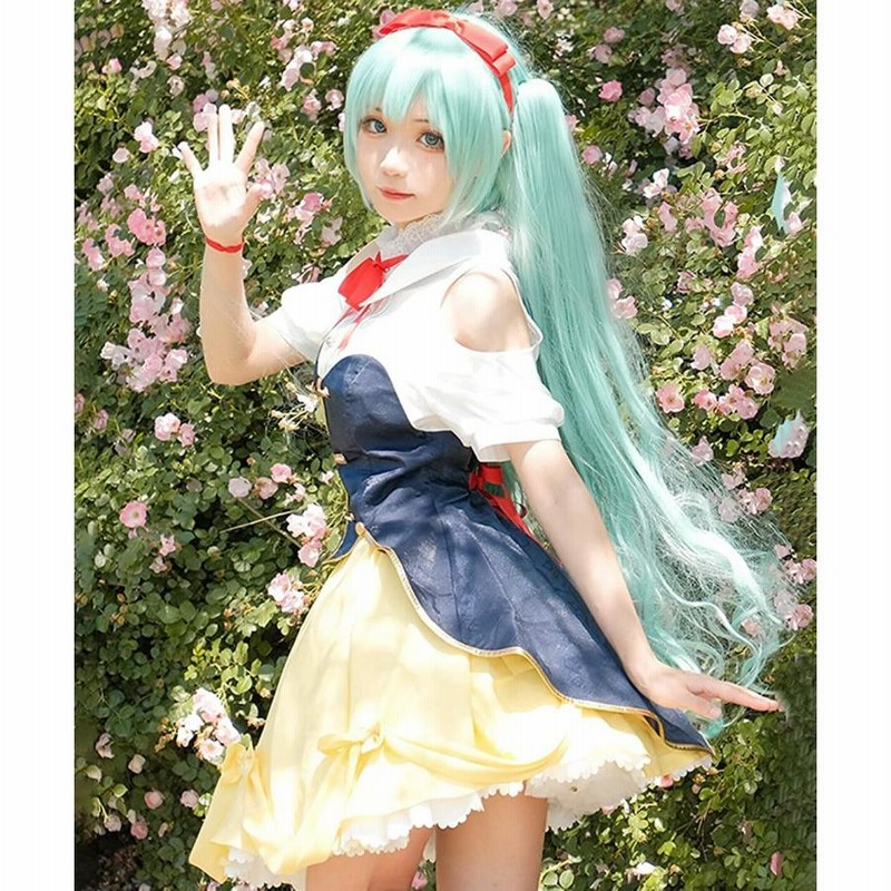 Milky Time 初音ミク コスプレ コスチューム ボカロ 童話 ワンピース 白雪姫 M 通販 Lineポイント最大0 5 Get Lineショッピング