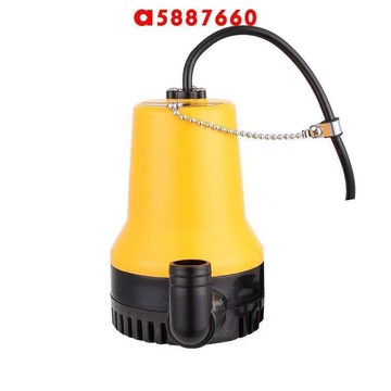 （熱門爆品）（萬人回購）免運小型DC12V24V220V直流潛水泵澆花菜抽水機漁船用海水遊艇艙底泵