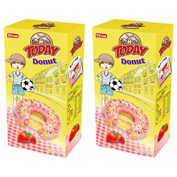 土耳其 TODAY 草莓風味甜甜圈  160g  2盒