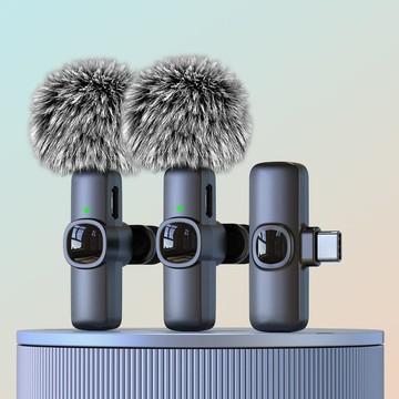 48h出貨丶無線麥克風領夾式j1專用錄音降噪安卓手機拍vlog視頻收音麥