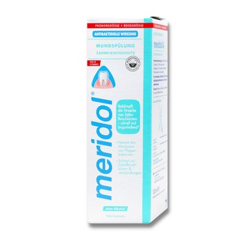 德國 Meridol 牙齦舒緩漱口水 100ml 漱口水 舒緩 口腔 清潔 潔淨 清爽 附發票現貨 ｜滿額領券最高現折$200⚡專櫃保養美妝 品牌香氛 美的三次方【心心哈德】