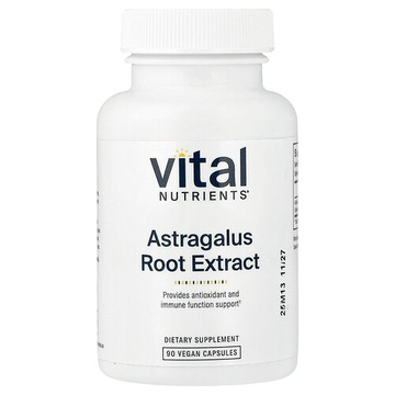 Vital Nutrients, 黃芪根提取物，600 毫克，90 粒全素膠囊（每粒膠囊 300 毫克）