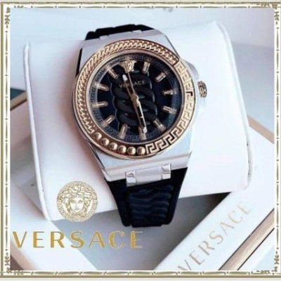 VERSACE ヴェルサーチェ Chain Reaction 40mm 腕時計 ラバー | LINE