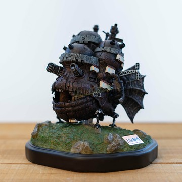 真愛日本 宮崎駿 吉卜力 移動城堡 霍爾 卡西法 城堡 經典 立體模型 LED燈 擺飾 發光 夜燈 小夜燈 收藏