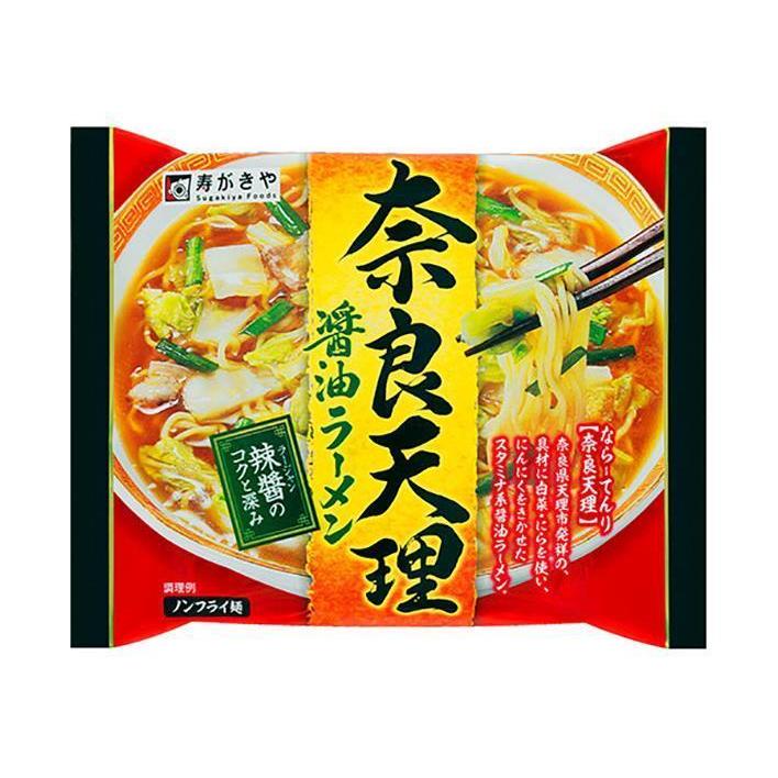 寿がきや 即席 奈良天理醤油ラーメン 126g×12袋入×(2ケース)｜ 送料無料