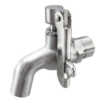 ForeverFun 精選可上鎖公用長栓 銅材質 陽台戶外適用  1/2吋 4分  1個