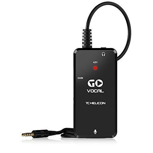 TC-Helicon GO VOCAL Microphone Preamp for Mobile Devices