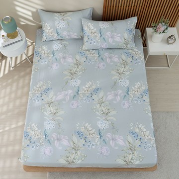 雙人床包枕套組/美國棉授權品牌 300織/ 艾翠得 [鴻宇] 台灣製 - 2398