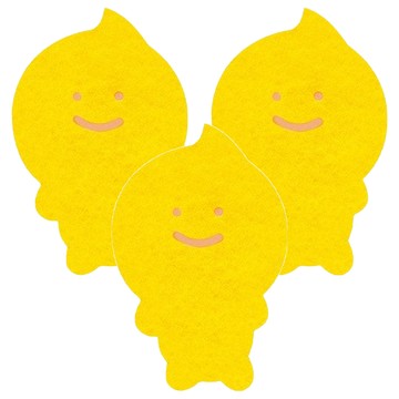 Kikulon 微笑廚房海綿  3個  1入