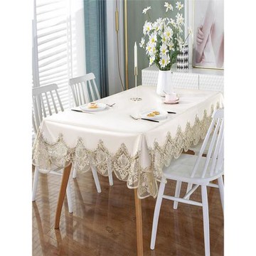 桌墊桌布防水防油免洗防燙家用高級感白色歐式高檔皮革茶幾餐桌布