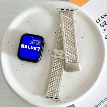 編織網孔錶帶 適用 Apple Watch 11 10 9 8 7 6 蘋果手錶腕帶40 42 44 45 46mm