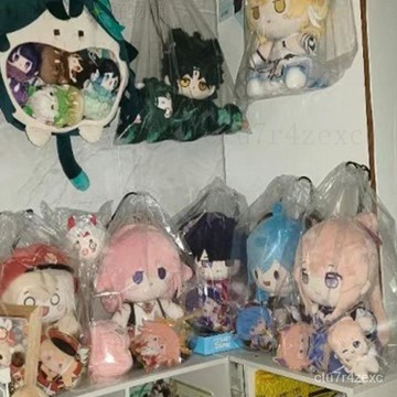 ✨20cm棉花娃娃 40cm棉花娃娃外出袋 娃娃收納袋 玩具整理袋 玩偶包裝 透明展示袋 娃娃防塵袋 娃娃收納袋 整理袋
