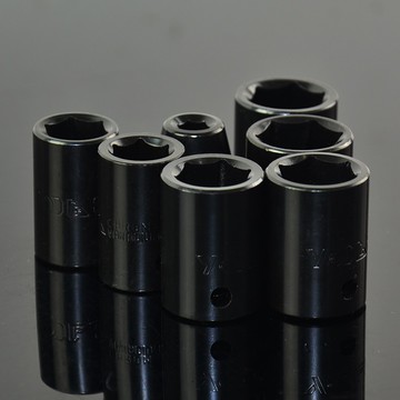 氣動套筒批發 1/2寸12.5mm外六角氣動風炮套筒頭子 氣動扳手套筒