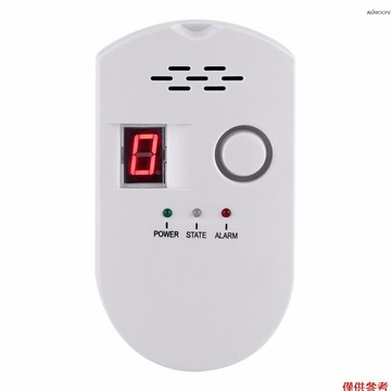 BRJ-502D 直插式高靈敏數顯液化石油氣報警器 煤氣探測器 可燃氣體檢測儀 美規