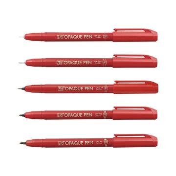 【Kuretake 吳竹】ZIG 菲林筆 UF/F/M/SF/BR /支 OP-330/220/100/005/55(日本品牌)  -  BR 軟筆頭