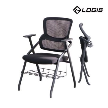 LOGIS邏爵家具－護腰會議培訓桌椅 補習班椅 課桌椅 折疊椅 折合椅【P62B-LN】