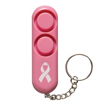 SABRE 沙豹 隨身120分貝高音防身器 粉紅 PA-NBCF-01 使用4顆 LR41 水銀電池  1個