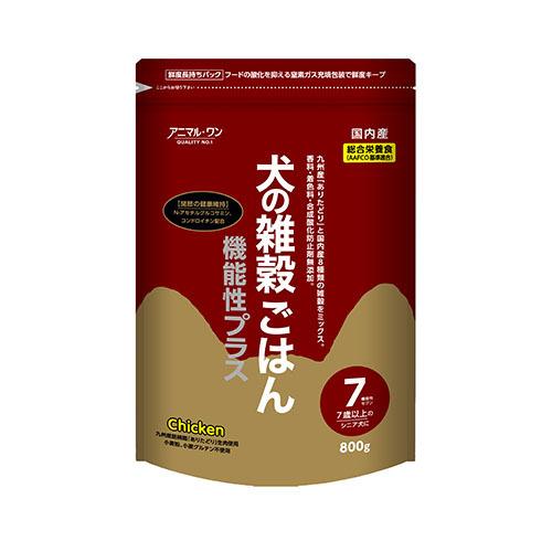 アニマル・ワン 犬の雑穀ごはん 機能性セブン（チキン） 800g 7歳以上