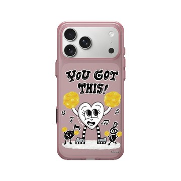 iPhone 17 Pro Max Clear (相機按鈕) 晶醺玫 - Chocomoo - DREAM PROJECT: YOU GOT THIS
