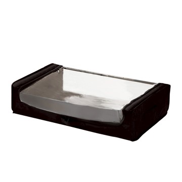 【Amos】床底收納小推車-2組入黑色