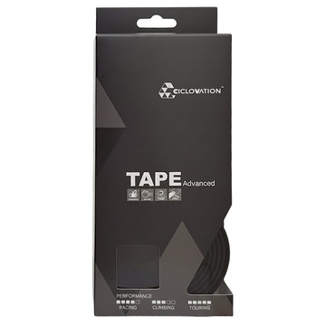 CICLOVATION 進階款 極簡主義 靚黑 自行車手把帶  1個