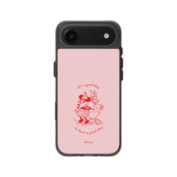 iPhone Air Clear (相機按鈕) 酷墨灰 - 迪士尼-米奇 Mickey - 米妮與黛西 - It's a good day