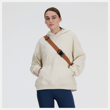 New Balance 女 連帽T恤 WT41537LIN-F