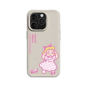 iPhone 16 Pro SolidX 貝殼灰 - OSAMU GOODS - Betty 遺失了高跟鞋