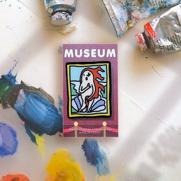 【燙片貼】Museum - 博物館名畫系列 - 熨燙貼/徽章/補丁 共8款