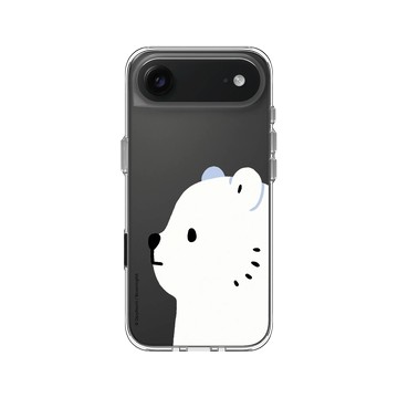 iPhone Air Clear Case（相機按鈕） 透明 - 白白日記 Darylhochi - 側面