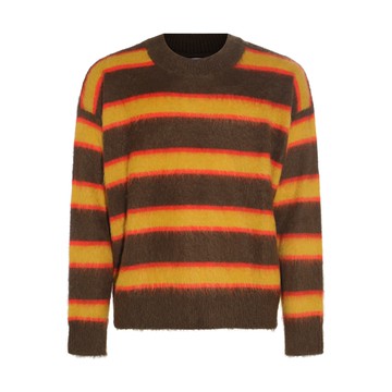 Amish - Multicolour Mohair Blend Jumper