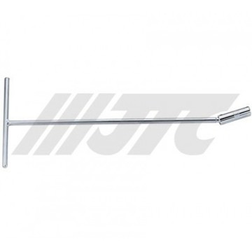 【YOYO汽車工具】JTC-3649 T型萬向火星塞扳手(附磁) 5/8"x16mm T型 套筒 萬向火星塞套筒