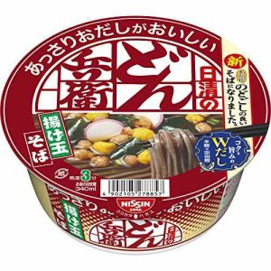 日清食品 日清のあっさりおだしがおいしいどん兵衛 揚げ玉そば 70g ×12個