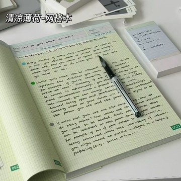 🔥臺灣出貨🔥韓式ins風筆記本B5拍紙本高顏值學生必備信封筆記便籤可撕草稿本